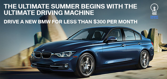 Drive A New BMW For Less Than $300 Per Monthy