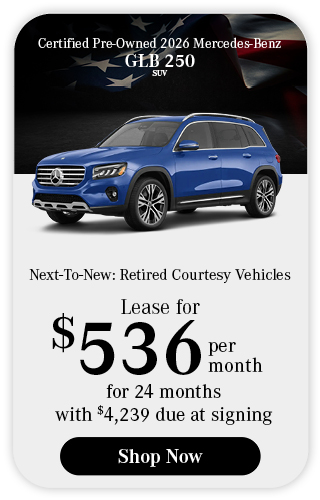 2026	Mercedes-Benz GLB 250 SUV offer