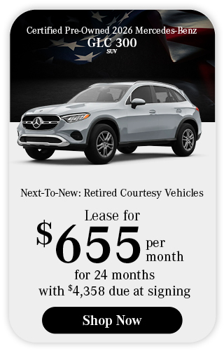 2026	Mercedes-Benz GLC 300 SUV offer