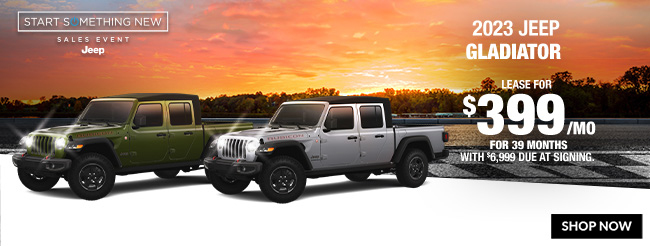 2023 Jeep Gladiator lease offer