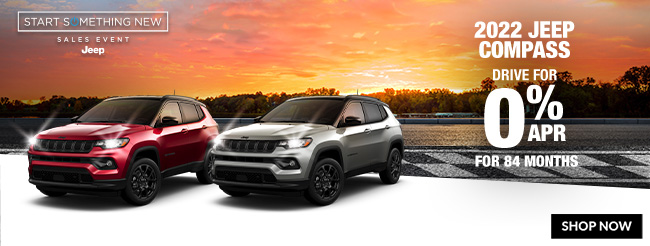 2022 Jeep Compass 0 apr for 84 months