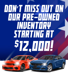 Dont miss out on our Pre-owned invenotry starting at 12k