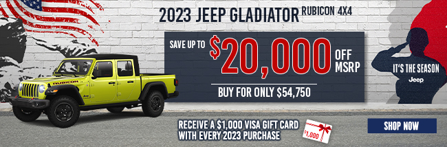 2023 Jeep Gladiator Rubicon 4X4