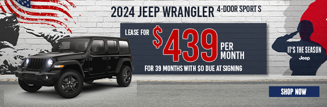 2024 Jeep wrangler 4-Door Sport S