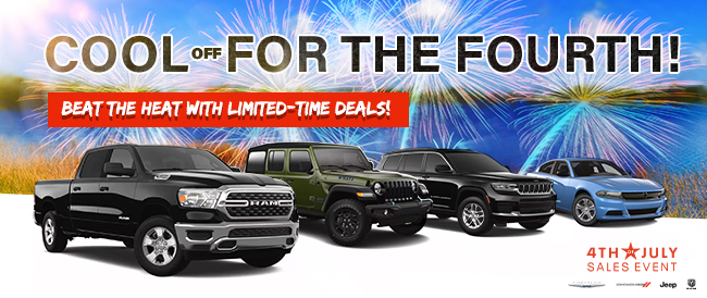 cool off for the fourth! Beat the heat with limited-time deals!