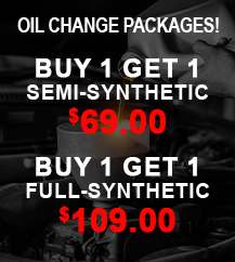 Oil change packages