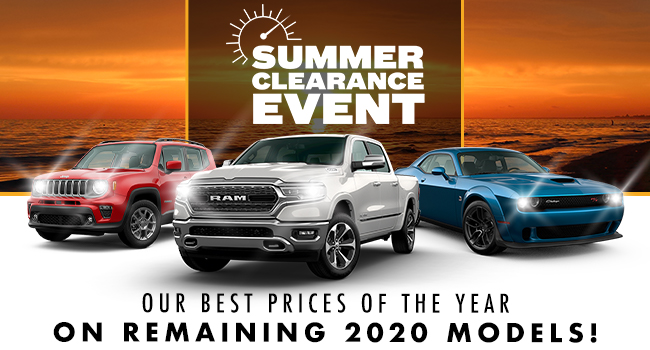 our best prices of the year on remaining 2020 models