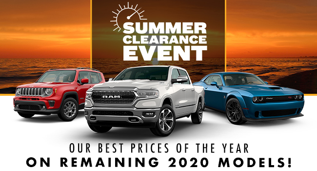 our best prices of the year on remaining 2020 models