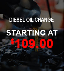 Diesel oil change