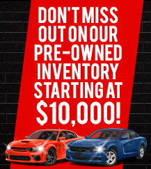 Dont miss out on our Pre-owned invenotry starting at 10k