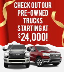 Check Out our Pre-owned Trucks starting at 24k