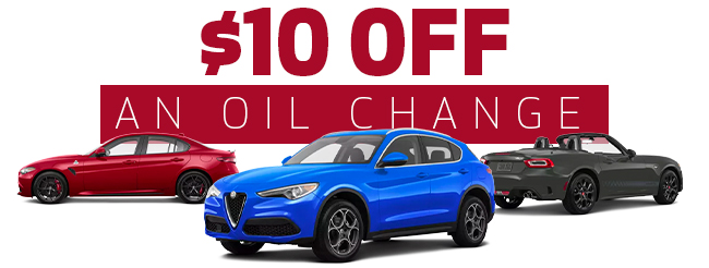 $10 Off an oil change
