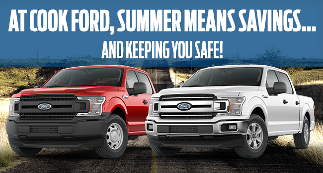 At Cook Ford, Summer Means Savings…