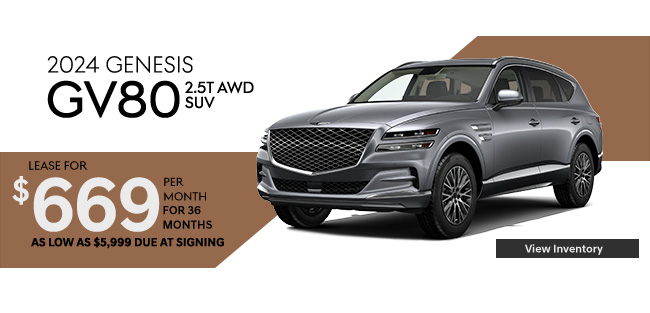 2024 Genesis GV80 RWD SUV