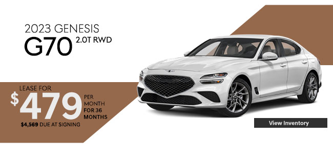 2023 Genesis G70 2.0T RWD