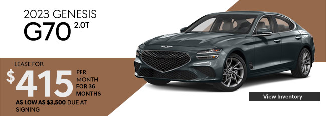 2023 Genesis G70 2.0T