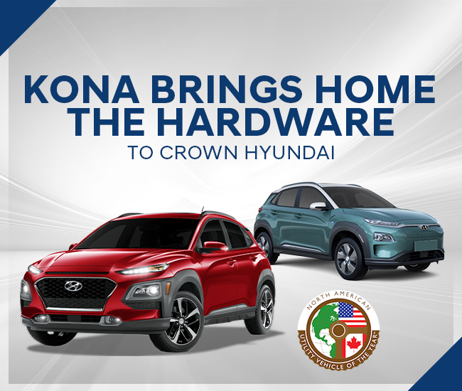Kona Brings Home The Hardware To Crown Hyundai