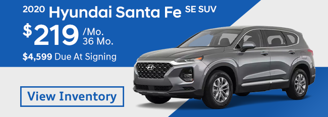 2020 Hyundai Santa Fe SE SUV