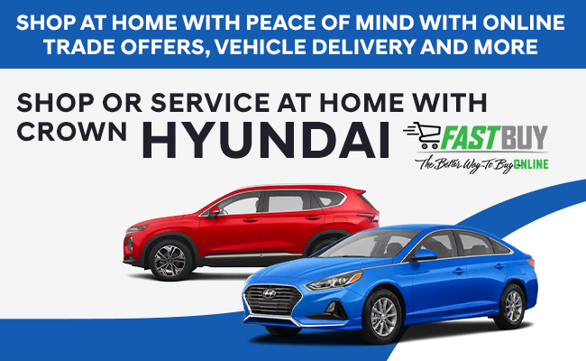 shop or service at home with crown hyundai