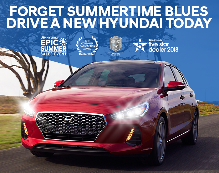 Forget Summertime Blues Drive A New Hyundai Today
