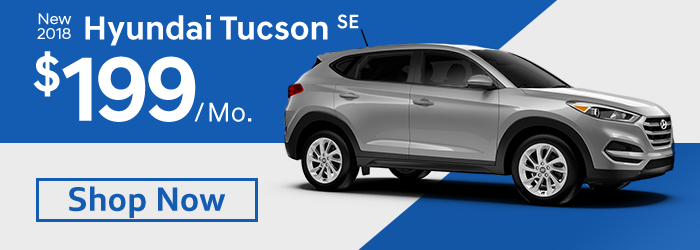 New 2018 Hyundai Tucson SE