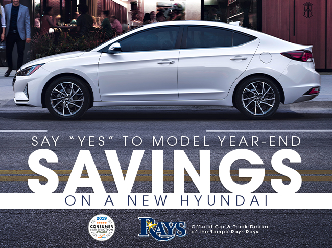 Say “Yes” To Model Year-End Savings On A New Hyundai