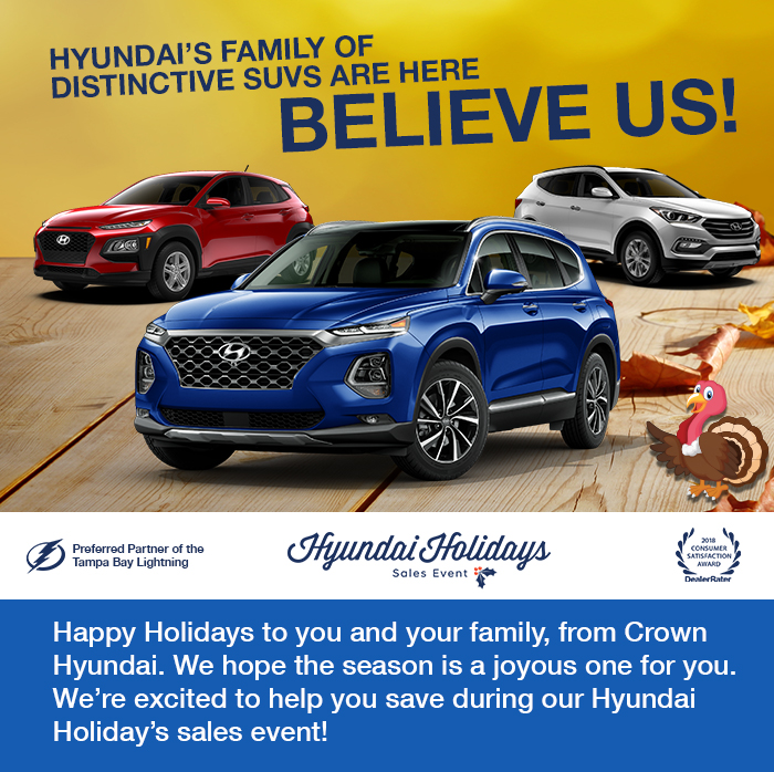 Hyundai’s Family of Distinctive SUVs Are Here Believe Us!