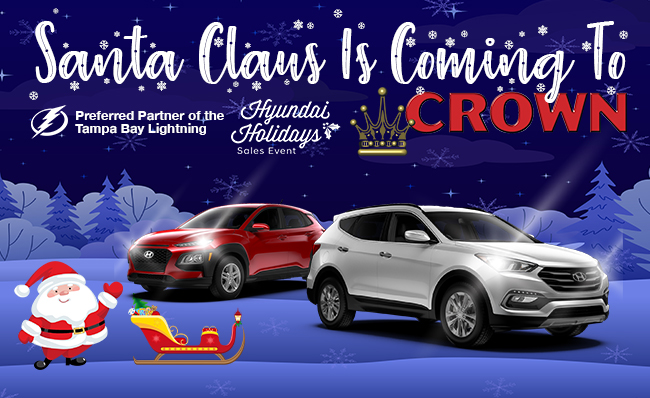 Santa Claus Is Coming To Crown
