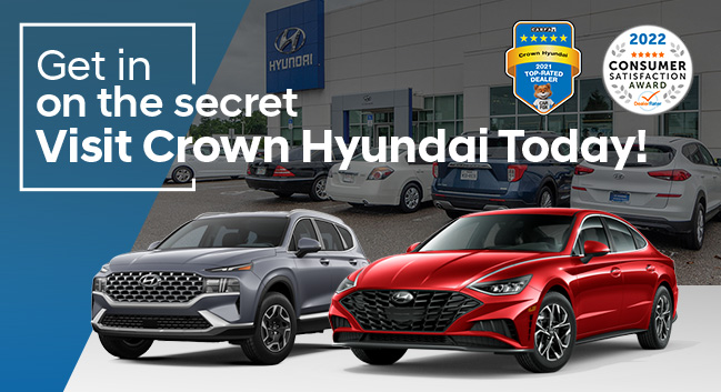 promotional offer from Crown hyundai
