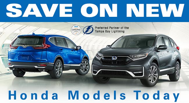save on new honda models today