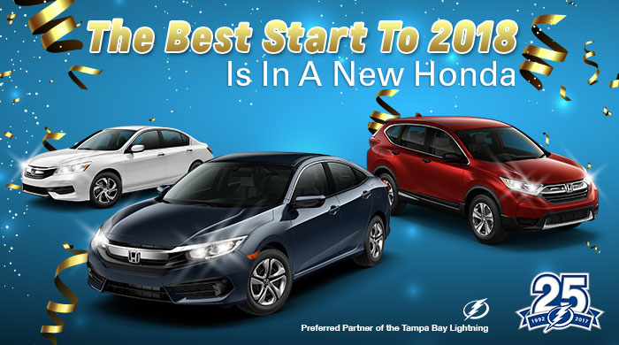 The Best Start To 2018 Is In A New Honda