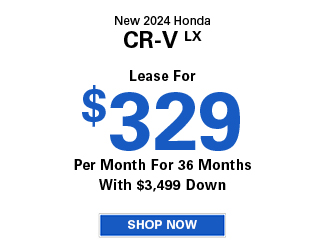 2024 CR-V Offer