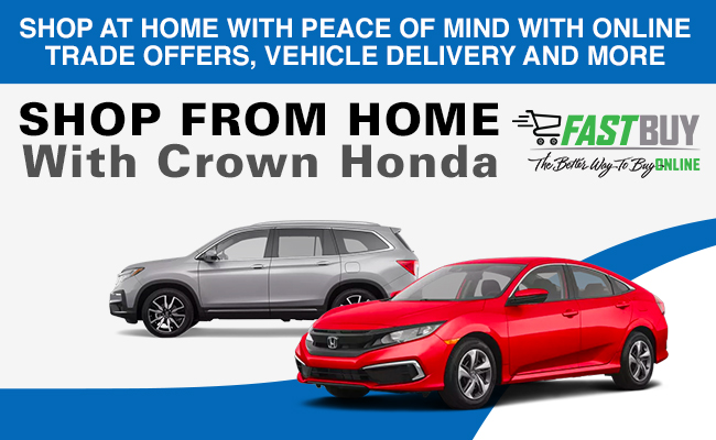 Shop From Home With Crown Honda
