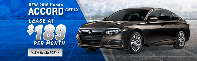 New 2018 Honda Accord Sedan LX