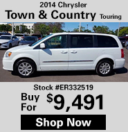 2014 chrysler town and country touring
