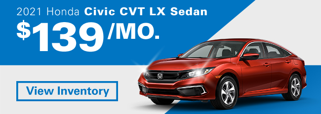 2021 Honda Civic CVT lx sedan