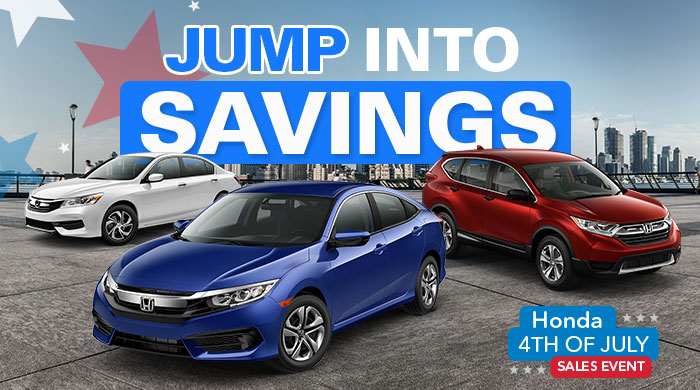 Honda 4th of July Sales Event
