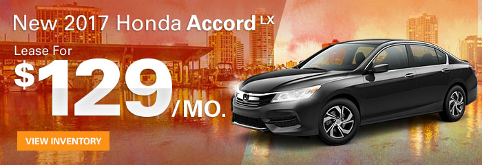 New 2017 Honda Accord LX
