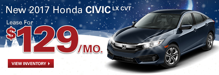 New 2017 Honda Civic LX CVT
