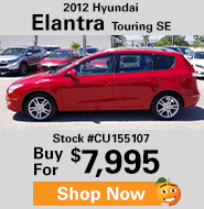 2012 Hyundai Elantra Touring SE buy for $7,995