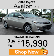 2013 Toyota Avalon XLE
