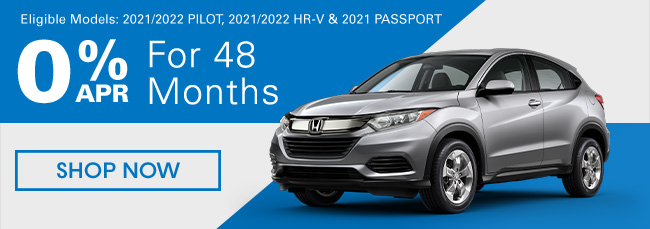 0% APR for 48 months on select new Hondas