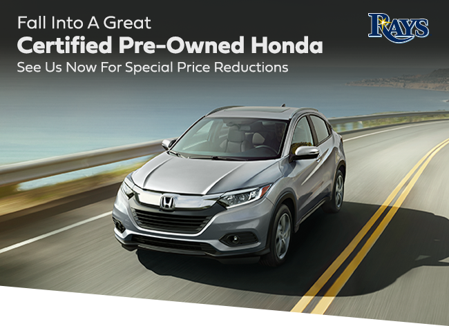 Fall into a great Certified Pre-oqned Honda