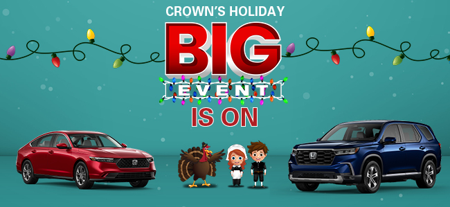 Crown's Holiday Big Event is on