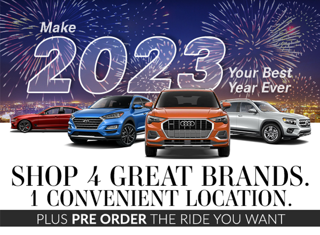 Make 2023 your best Year ever - Shop 4 great Brands in 1 Convenient Location