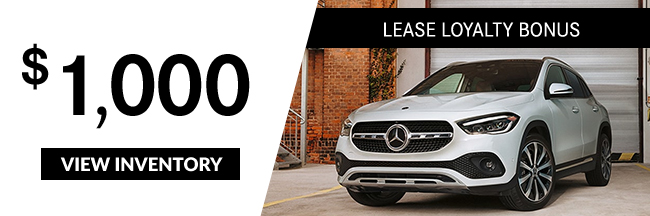 Mercedes-Benz lease loyalty bonus