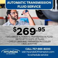 Hyundai Automatic transmission fluid service