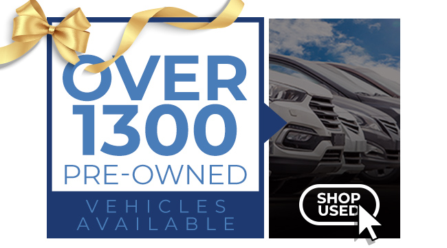 over 1300 pre-owned vehicles available - shop used