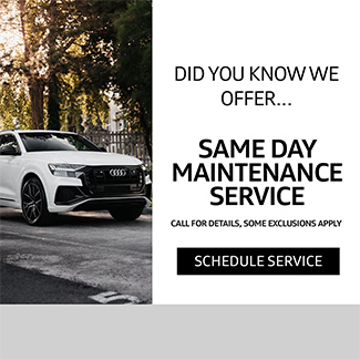 did you know we offer - same day maintenance service