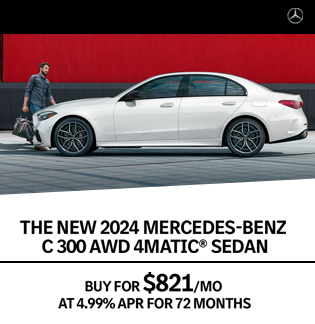 Mercedes-Benz sedan offer